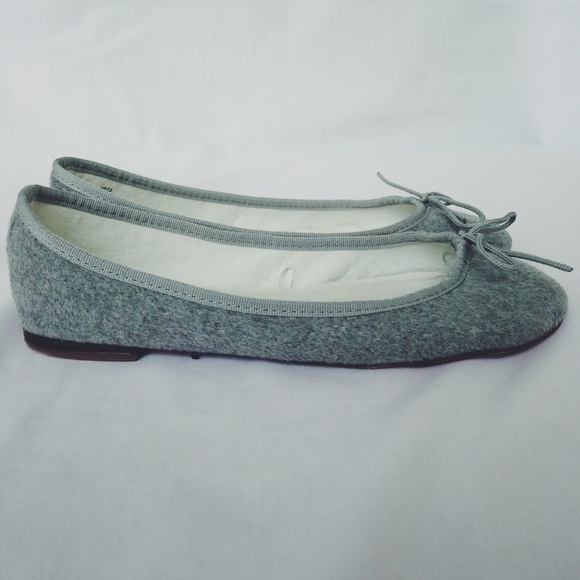 DONATED! GAP Grey Wool Ballet Flats - Picture 6 of 8